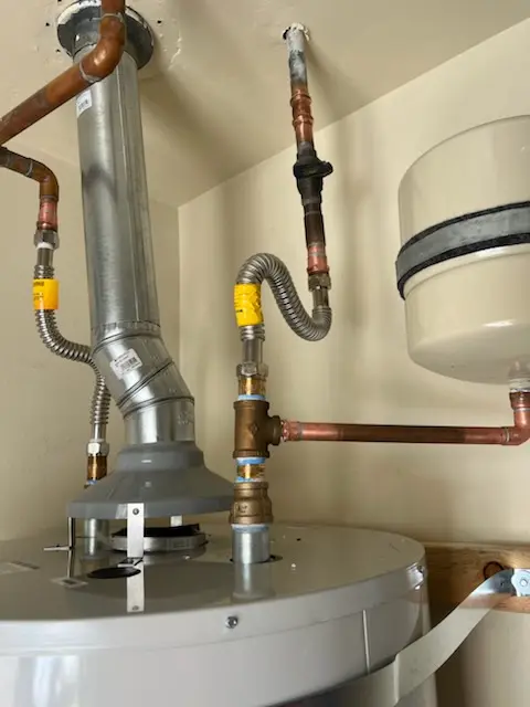 Water heater installation and plumbing repair in Upperco